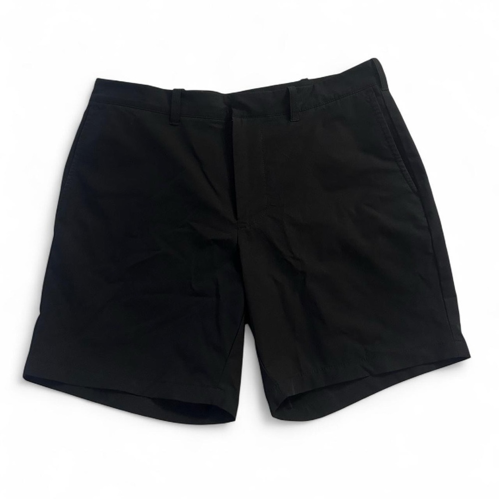 J.Crew black tech shorts (7” inseam)